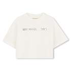 Kurz&auml;rmeliges T-Shirt aus Jersey MICHAEL KORS 
                    M&Auml;DCHEN