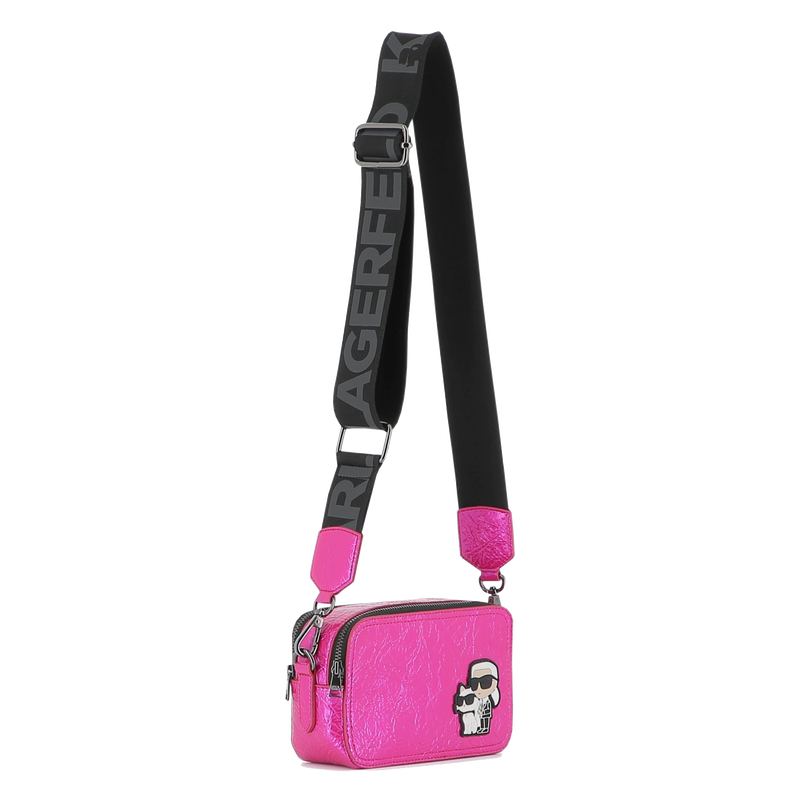 Handtasche aus zerknittertem Textil KARL LAGERFELD KIDS 
                        M&Auml;DCHEN