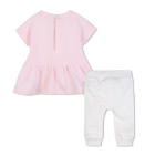 Kleid und leggings set KARL LAGERFELD KIDS 
                    M&Auml;DCHEN