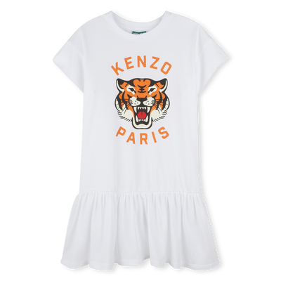 Kleid mit Volantbesatz KENZO KIDS M&Auml;DCHEN