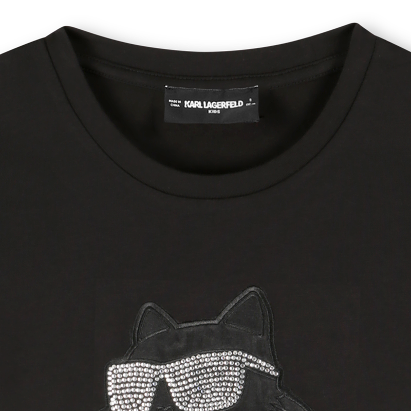Kurz&auml;rmeliges T-Shirt KARL LAGERFELD KIDS 
                        M&Auml;DCHEN