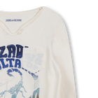 Lang&auml;rmeliges T-Shirt ZADIG & VOLTAIRE 
                    JUNGE
