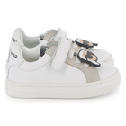 Low-Top-Sneaker aus Rindsleder KARL LAGERFELD KIDS 
                    UNISEX