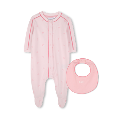 Set mit Pyjama und L&auml;tzchen BOSS M&Auml;DCHEN
