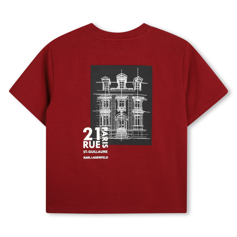 T-Shirt mit kurzen &Auml;rmeln KARL LAGERFELD KIDS 
                        JUNGE