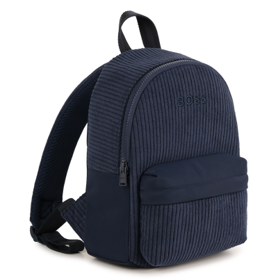 Rucksack aus Cord BOSS JUNGE