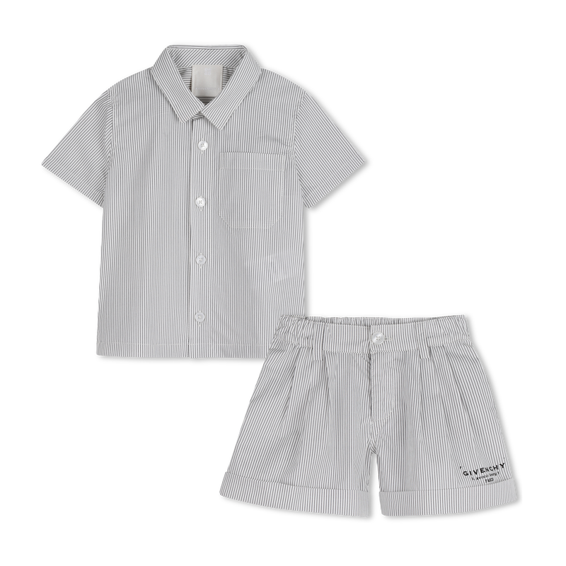 SET AUS HEMD UND SHORTS GIVENCHY 
                        JUNGE