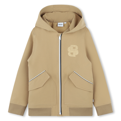 Kapuzenjacke mit Zipper BOSS JUNGE