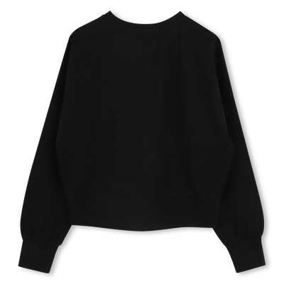 Lang&auml;rmeliges Sweatshirt KARL LAGERFELD KIDS M&Auml;DCHEN