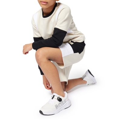 Dreifarbige Jogging-Bermudas BOSS JUNGE