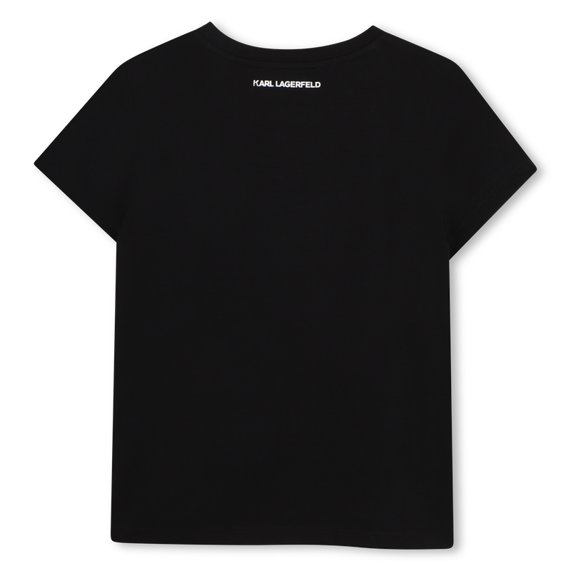 KURZ&Auml;RMELIGES T-SHIRT KARL LAGERFELD KIDS 
                        M&Auml;DCHEN