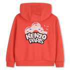Jogger-sweatshirt mit kapuze KENZO KIDS 
                    JUNGE