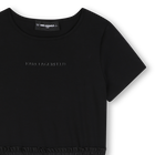 Kurzarmkleid KARL LAGERFELD KIDS 
                    M&Auml;DCHEN