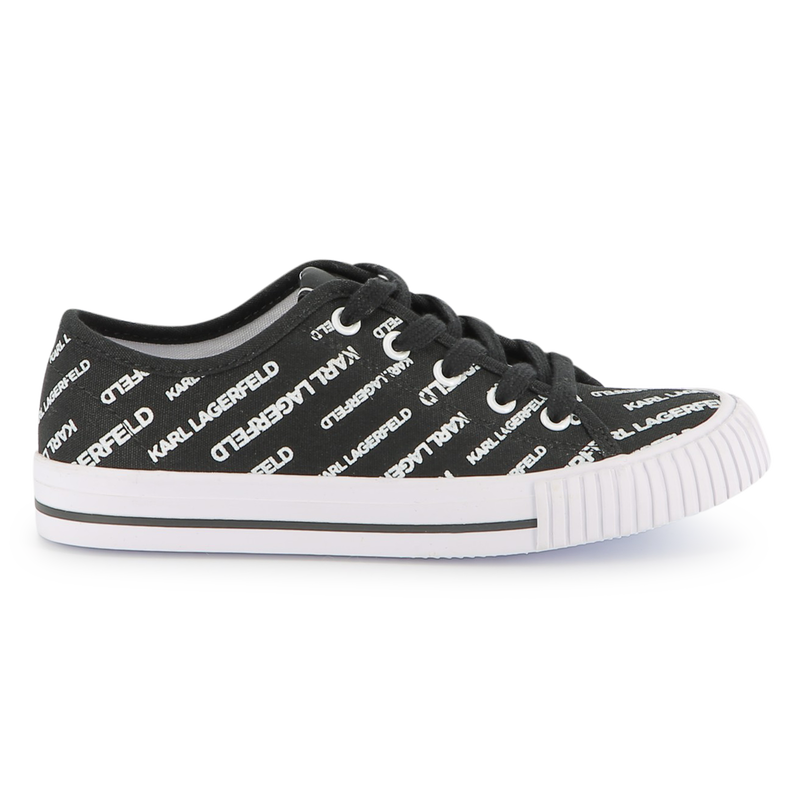 Schn&uuml;rsneaker mit Logoprint KARL LAGERFELD KIDS 
                        JUNGE