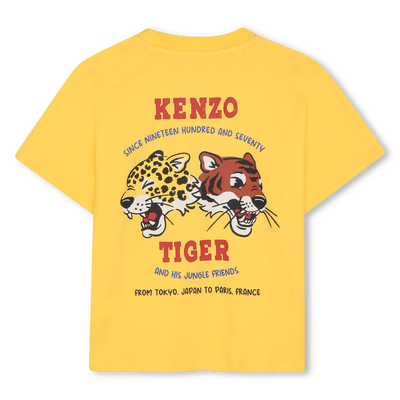 T-Shirt mit kurzen &Auml;rmeln KENZO KIDS JUNGE