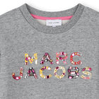 Kleid aus Baumwollfleece MARC JACOBS 
                    M&Auml;DCHEN