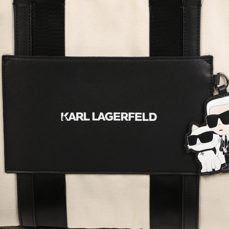 Wickeltasche mit Badge KARL LAGERFELD KIDS 
                        UNISEX