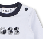 Body, Latzhose und M&uuml;tze Set BOSS 
                    JUNGE