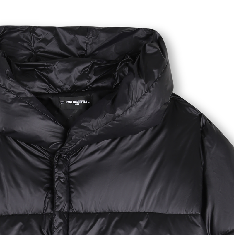 Lange Daunenjacke KARL LAGERFELD KIDS 
                        M&Auml;DCHEN