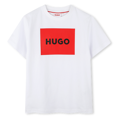Kurzarm-T-Shirt aus Baumwolle HUGO JUNGE