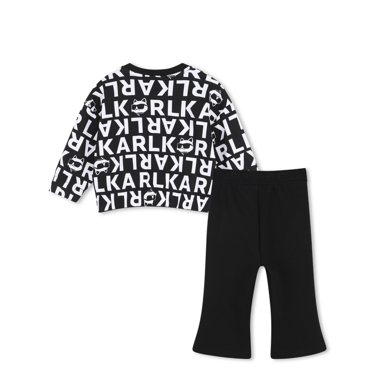 Sweat- und Hosenanzug KARL LAGERFELD KIDS 
                        M&Auml;DCHEN