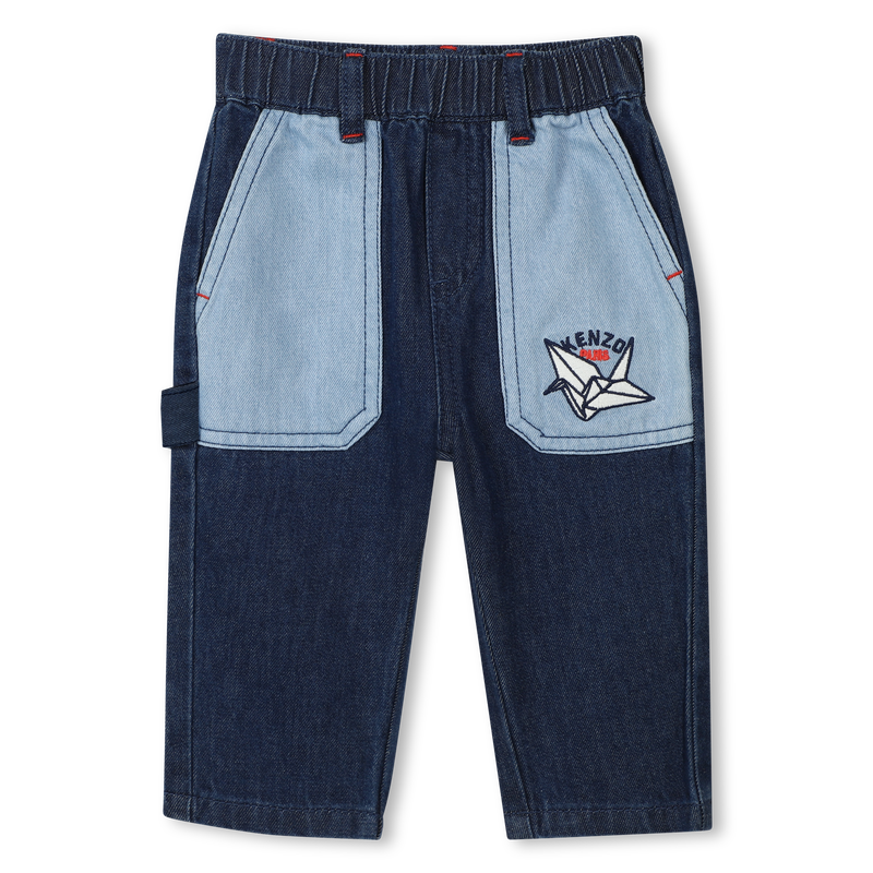 Jeans mit Stretch-Bund KENZO KIDS 
                        JUNGE