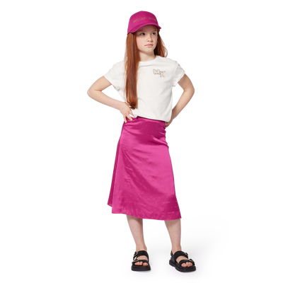 Kurz&auml;rmliges Baumwoll-T-Shirt MICHAEL KORS M&Auml;DCHEN