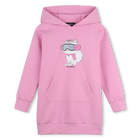 Kapuzenkleid KARL LAGERFELD KIDS 
                    M&Auml;DCHEN
