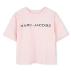 Baumwoll-T-Shirt mit Strass MARC JACOBS 
                    M&Auml;DCHEN