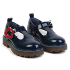 Leder-Ballerinas mit Schnalle KENZO KIDS 
                    M&Auml;DCHEN