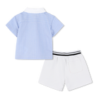 Set aus Hemd und Shorts KARL LAGERFELD KIDS 
                    JUNGE
