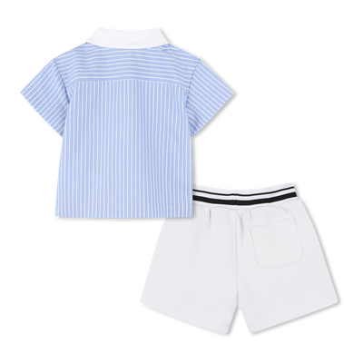 Set aus Hemd und Shorts KARL LAGERFELD KIDS JUNGE
