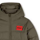 Daunenjacke mit Kapuze HUGO 
                    JUNGE