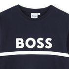 Lang&auml;rmeliges t-shirt BOSS 
                    JUNGE