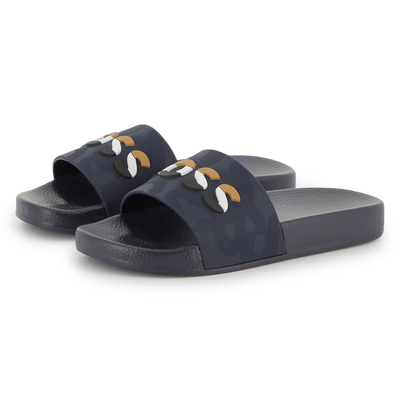 Pantoletten mit breitem Riemen BOSS JUNGE