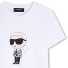 Kurz&auml;rmeliges t-shirt KARL LAGERFELD KIDS 
                    JUNGE