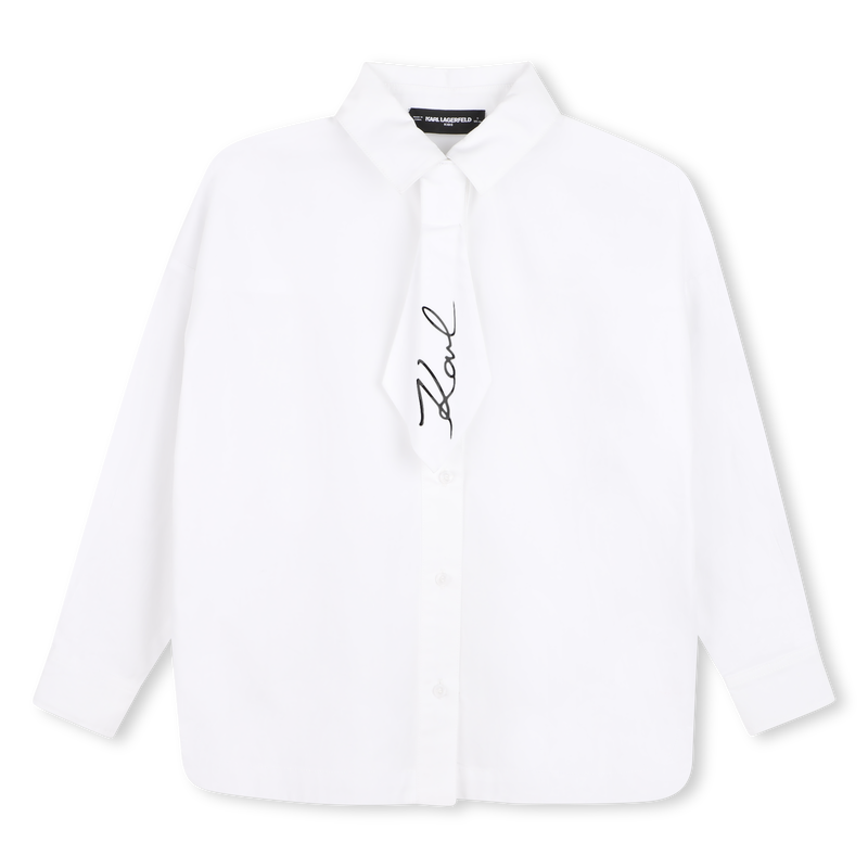 Langarmhemd KARL LAGERFELD KIDS 
                        M&Auml;DCHEN