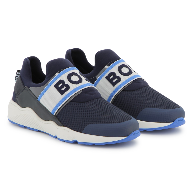 Niedrige Sneaker mit Stretch BOSS 
                        JUNGE