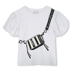 T-Shirt mit besonderen &Auml;rmeln MARC JACOBS 
                    M&Auml;DCHEN