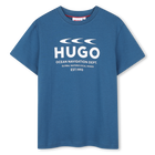 T-Shirt mit kurzen &Auml;rmeln, HELLBLAU, hi-res