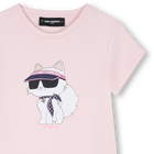 Kurz&auml;rmeliges kleid KARL LAGERFELD KIDS 
                    M&Auml;DCHEN