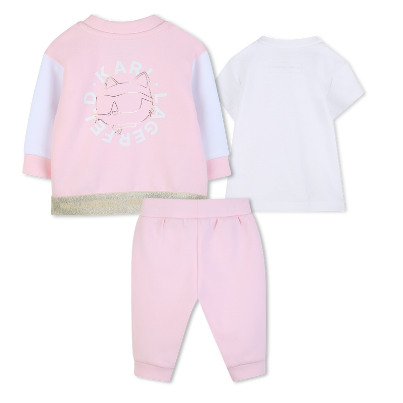 JOGGER-SET KARL LAGERFELD KIDS 
                        M&Auml;DCHEN