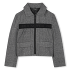 Jacke mit Strasssteinen KARL LAGERFELD KIDS 
                    M&Auml;DCHEN