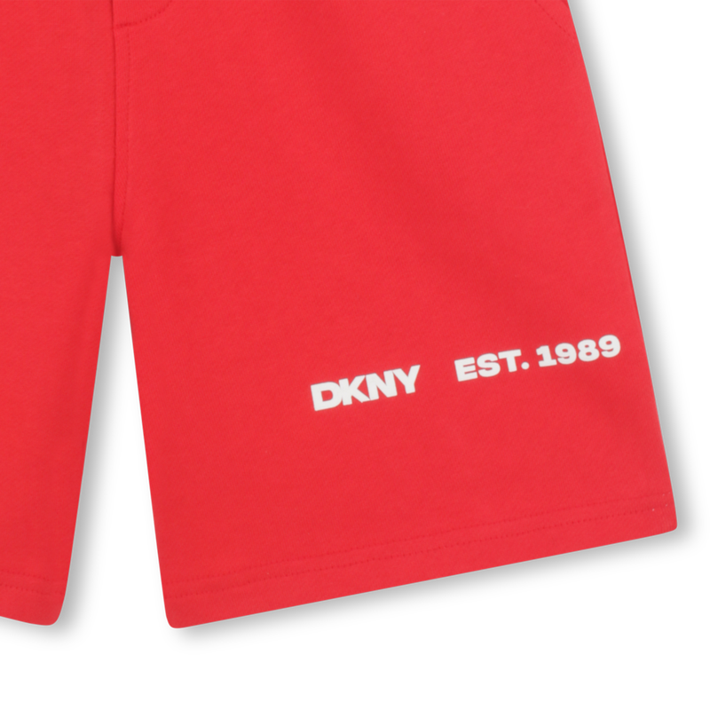 Bermudas aus Baumwollmolton DKNY 
                        JUNGE