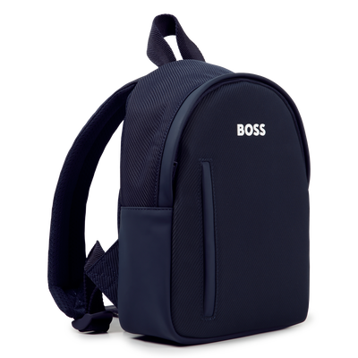 Kompakter Rucksack mit Logo BOSS JUNGE