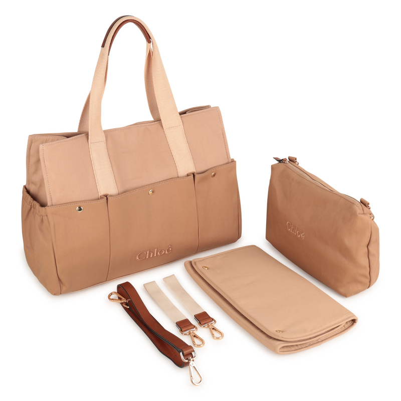 Wickeltasche aus zwei Materialien CHLOE 
                        M&Auml;DCHEN