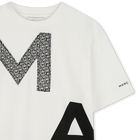 Zweifarbiges Baumwoll-T-Shirt MARC JACOBS 
                    JUNGE