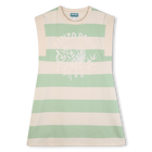 Gestreiftes kleid KENZO KIDS 
                    M&Auml;DCHEN