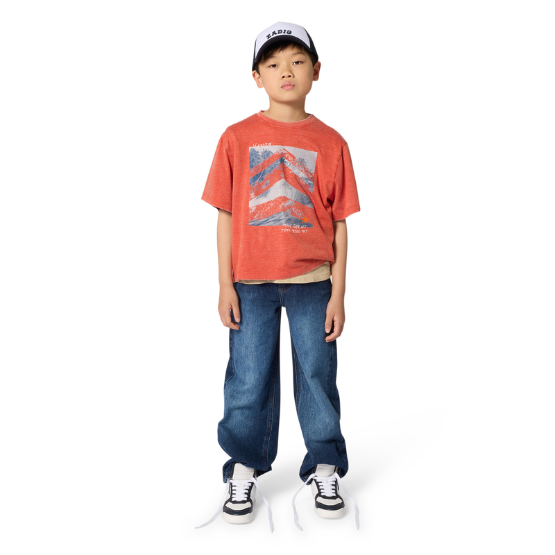 JEANSHOSE MIT WEITEM BEIN ZADIG & VOLTAIRE 
                        JUNGE