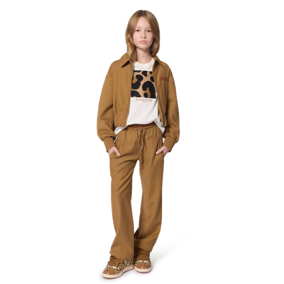 Kurz&auml;rmeliges bedrucktes T-Shirt LANVIN M&Auml;DCHEN